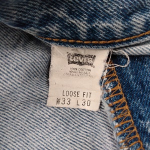 90s Levis Worn and Torn Jeans Loose Fit Vintage Faded - Etsy