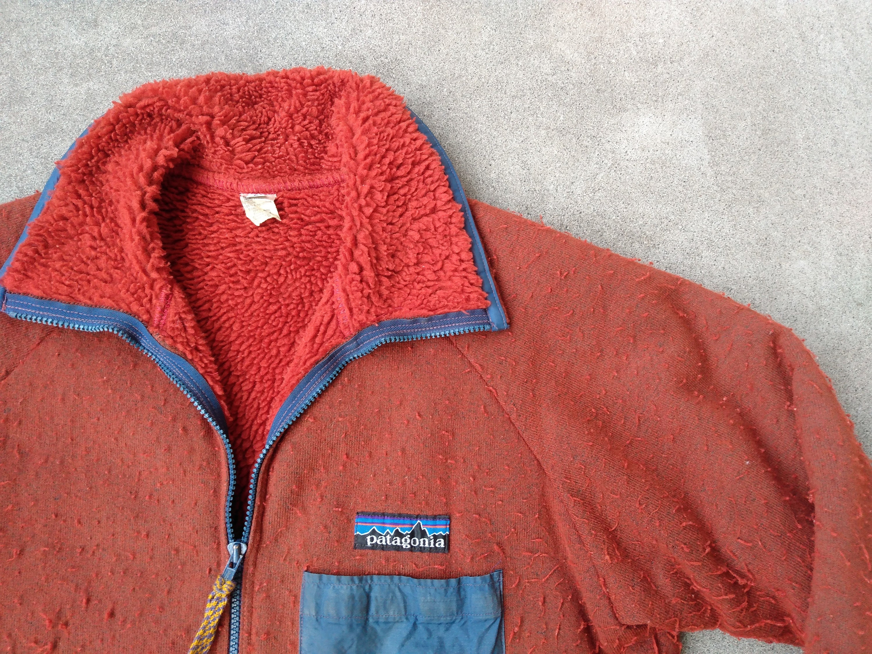 Patagonia Vintage 70's 1st Label Velcro Pockets Double Knee Stand