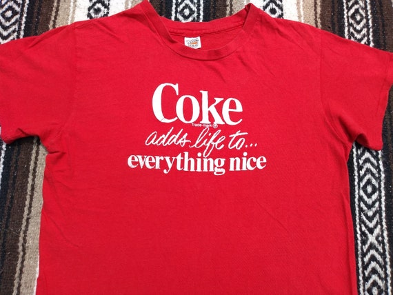 red coke shirt