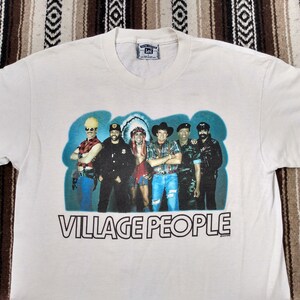 The Village People vintage T Shirt Rock Concert Tour tee 1996 sz L 