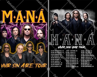 Mana 2 Png-Datei, Vivir Sin Aire Tour, digitaler Download (PNG).
