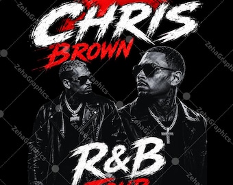 Chris Brown R&B TOUR 1 Plik PNG, projekt do pobrania cyfrowego.