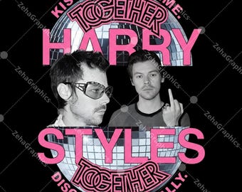 Harry Styles Tour PNG Design, Konzert T-Shirt Grafik (Digitaler Download)