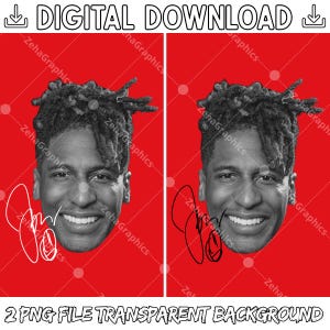 Jon Batiste Big Head 2 File, PNG (Download digitale)