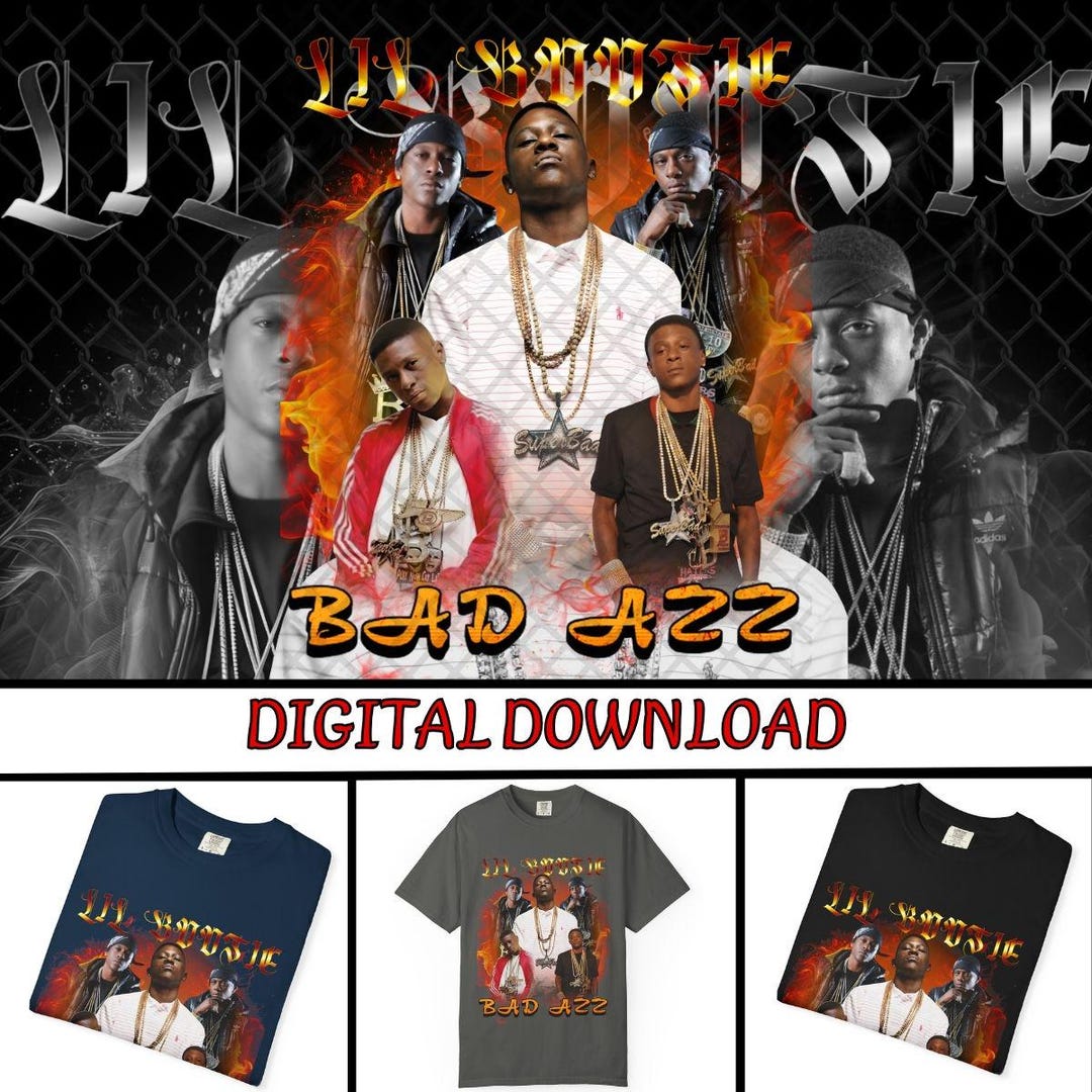 Lil Boosie PNG - Graphic Design - Digital Download - Etsy