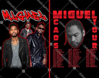 Miguel 2 File, Caos Tour 2026 Digital download (PNG).