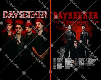 Dayseeker 2 png Datei, The Pale Moonlight Tour 2026 Digitaler Download (PNG).