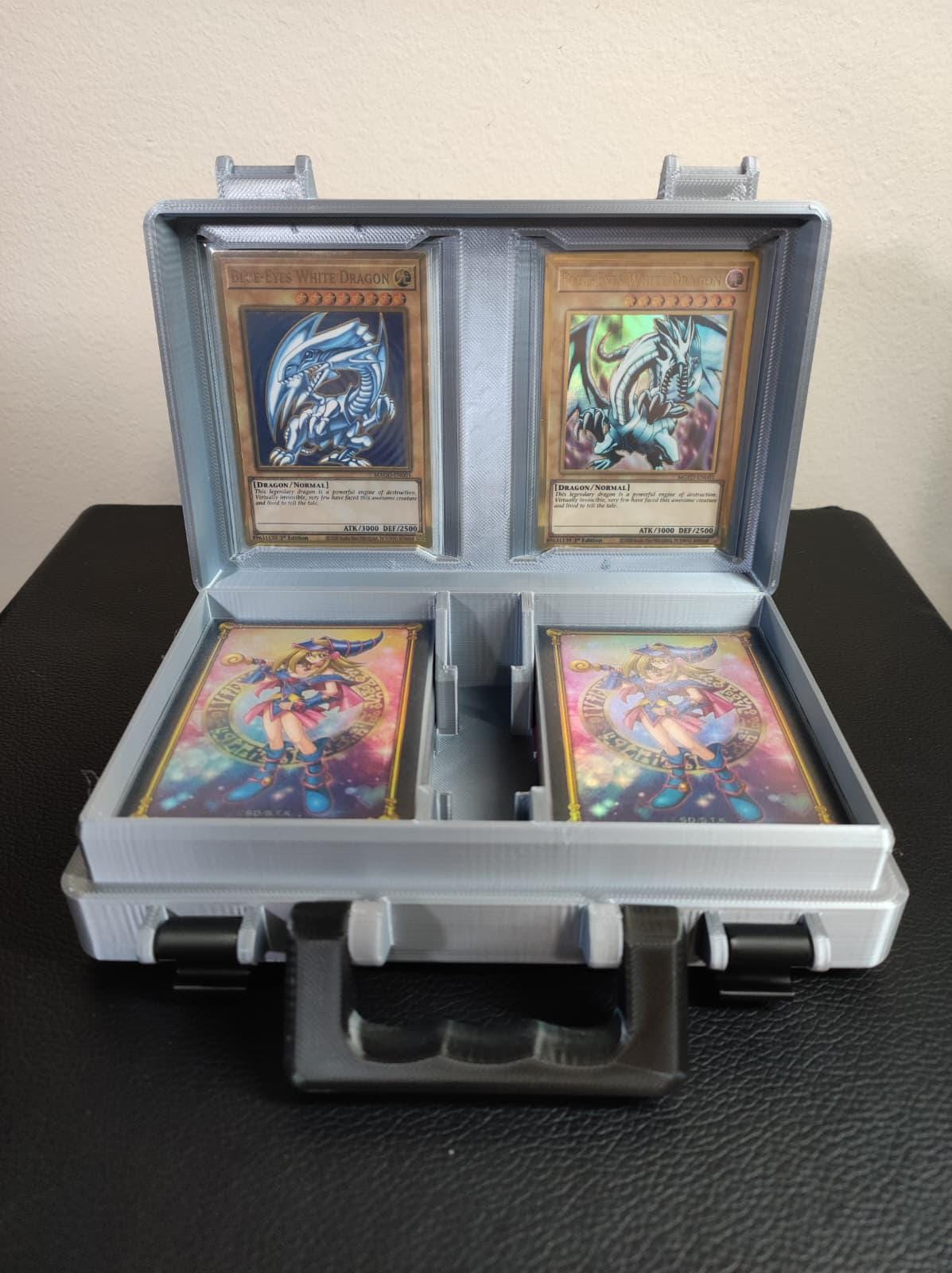 Kaiba Corp YGO Deck Box: Yu-gi-oh! Card Briefcase Storage With Showcase! -  Etsy