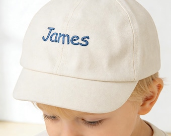 Custom Name Hat for Kids, Personalized Baseball Cap