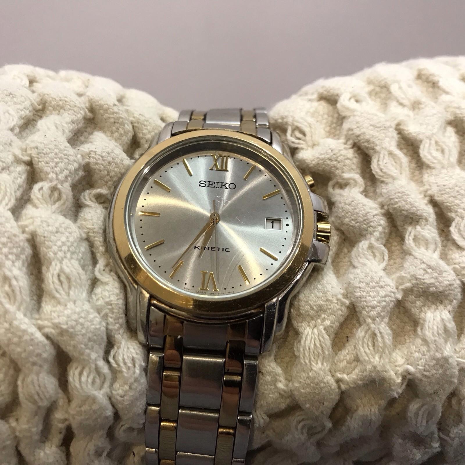シ*a様 SEIKO セイコー 時計 KINETIC AUTO RELAY チタ セイコー 