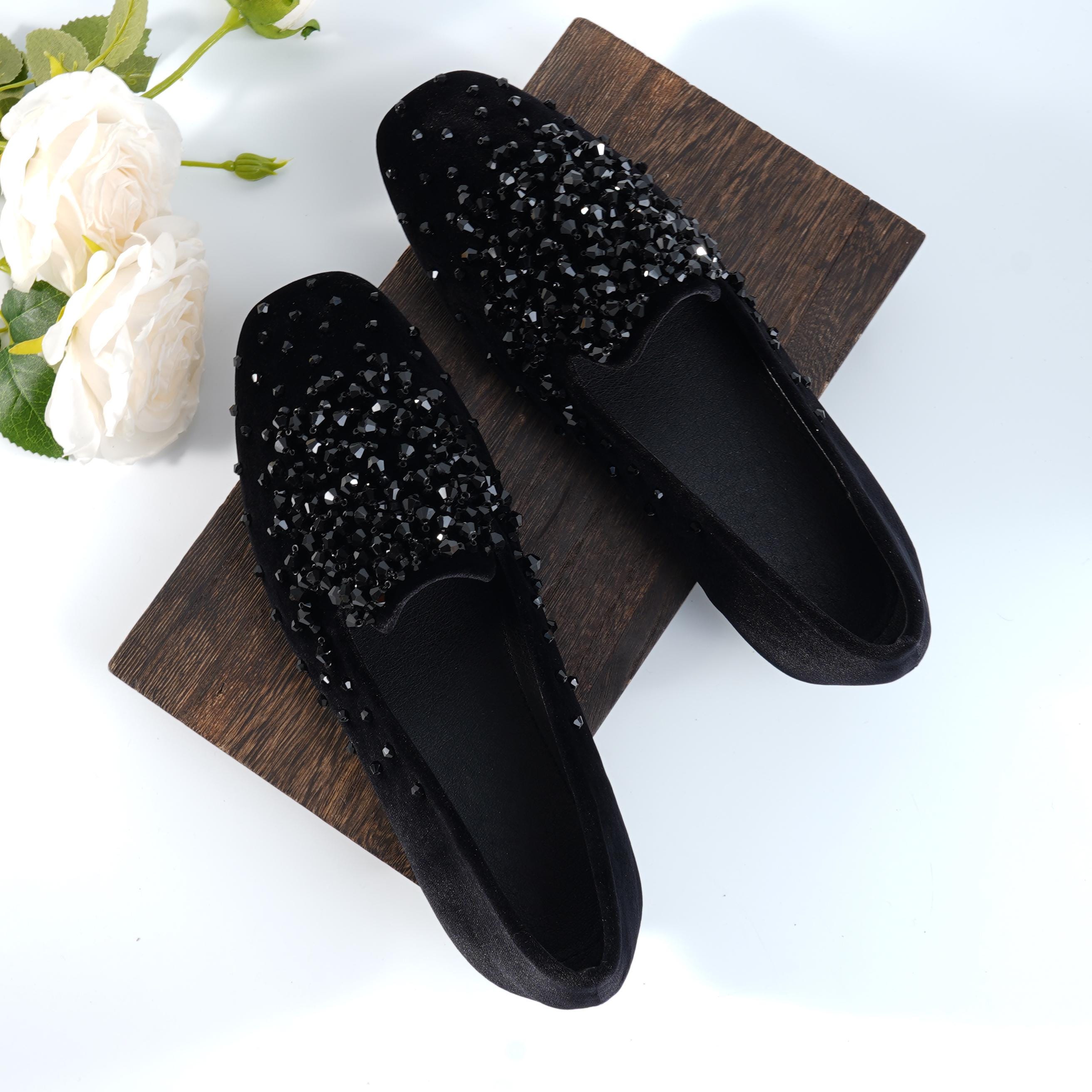 white and black quince dresses Buy Black Slipon Velvet Shoes from Blackberrys