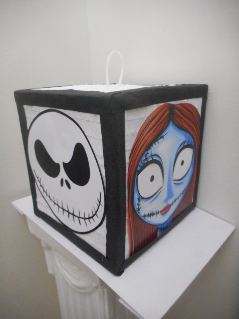 Jack Skellington & Sally nightmare before Christmas Pinata Etsy