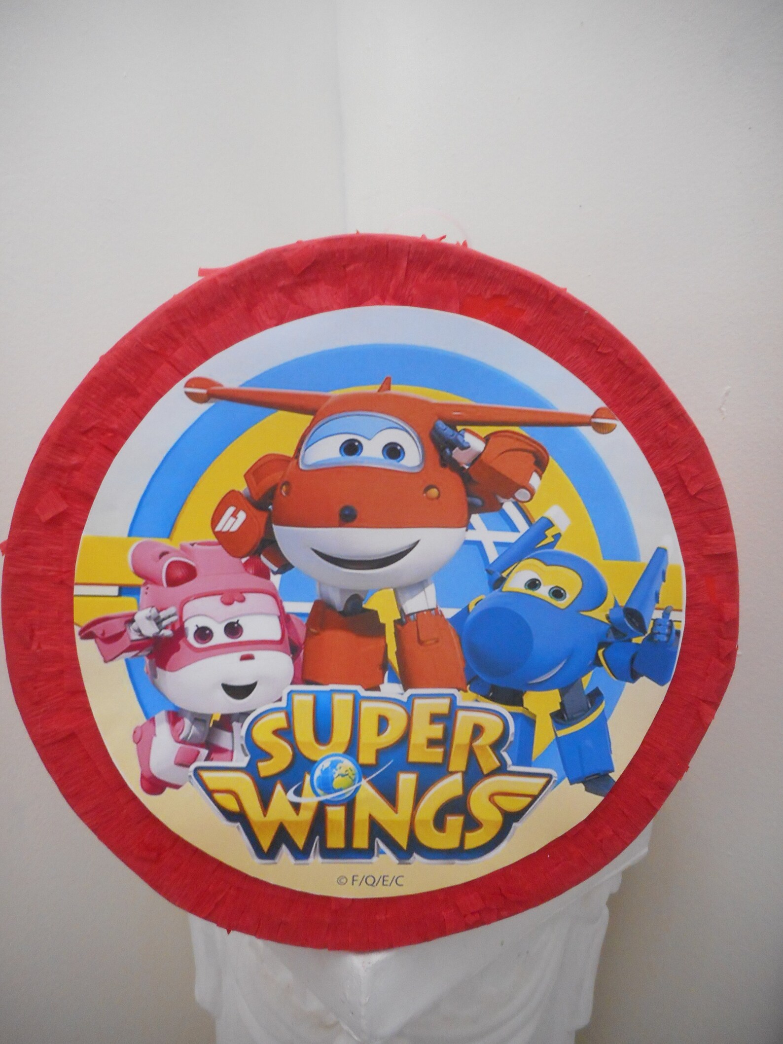 Super Wings Pull String Pinata 16 X4 Etsy