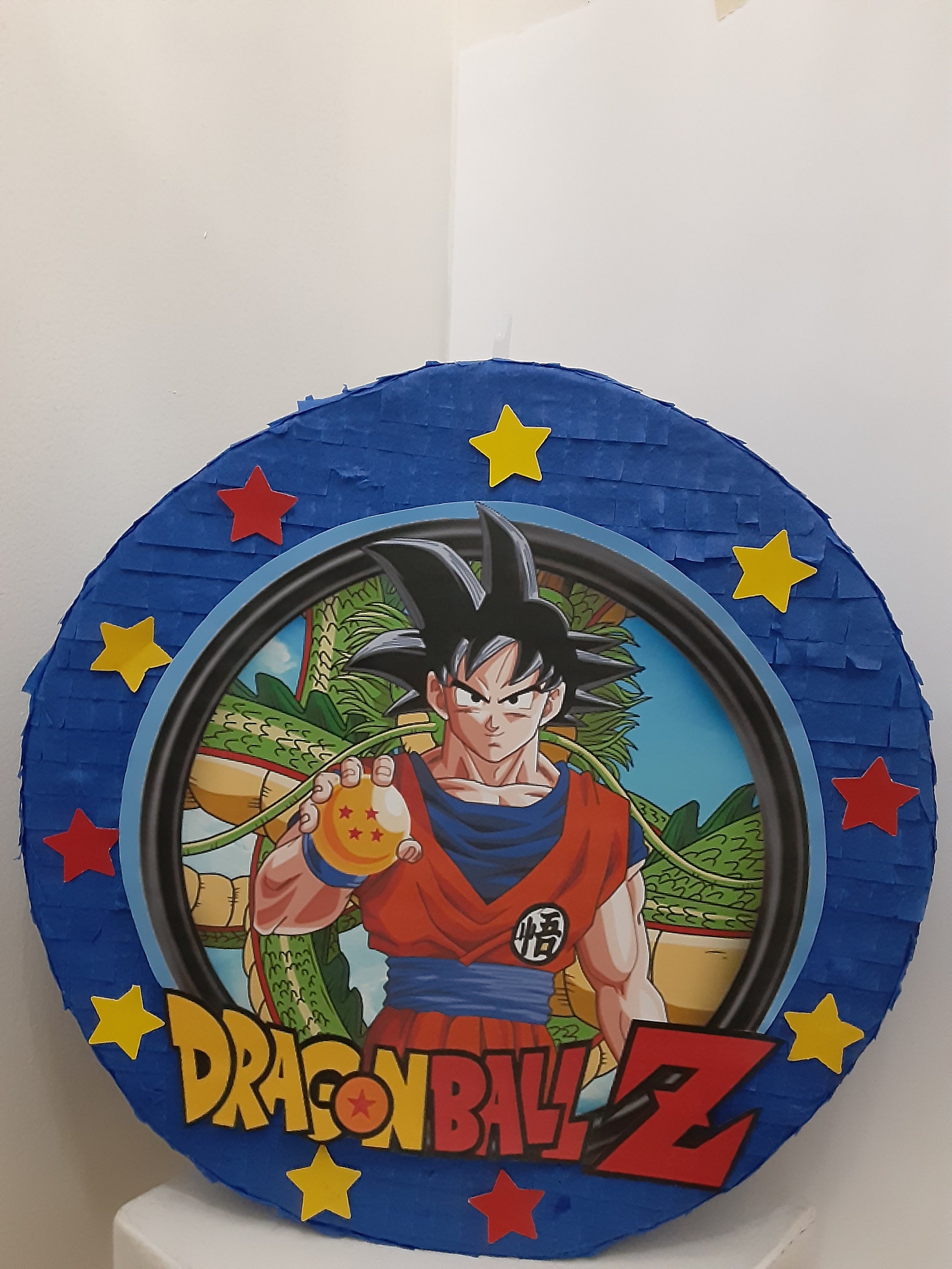 Buy Dragon Ball Z BLUE Pull String Pinata 16 X4 Online in India - Etsy