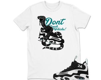 Griffey Max 1 Freshwater 2026 T Shirt Match, Sneaker Match Tee, Griffey Max 1 Freshwater Matching Shirt Sneakerhead Don't Touch my Kick
