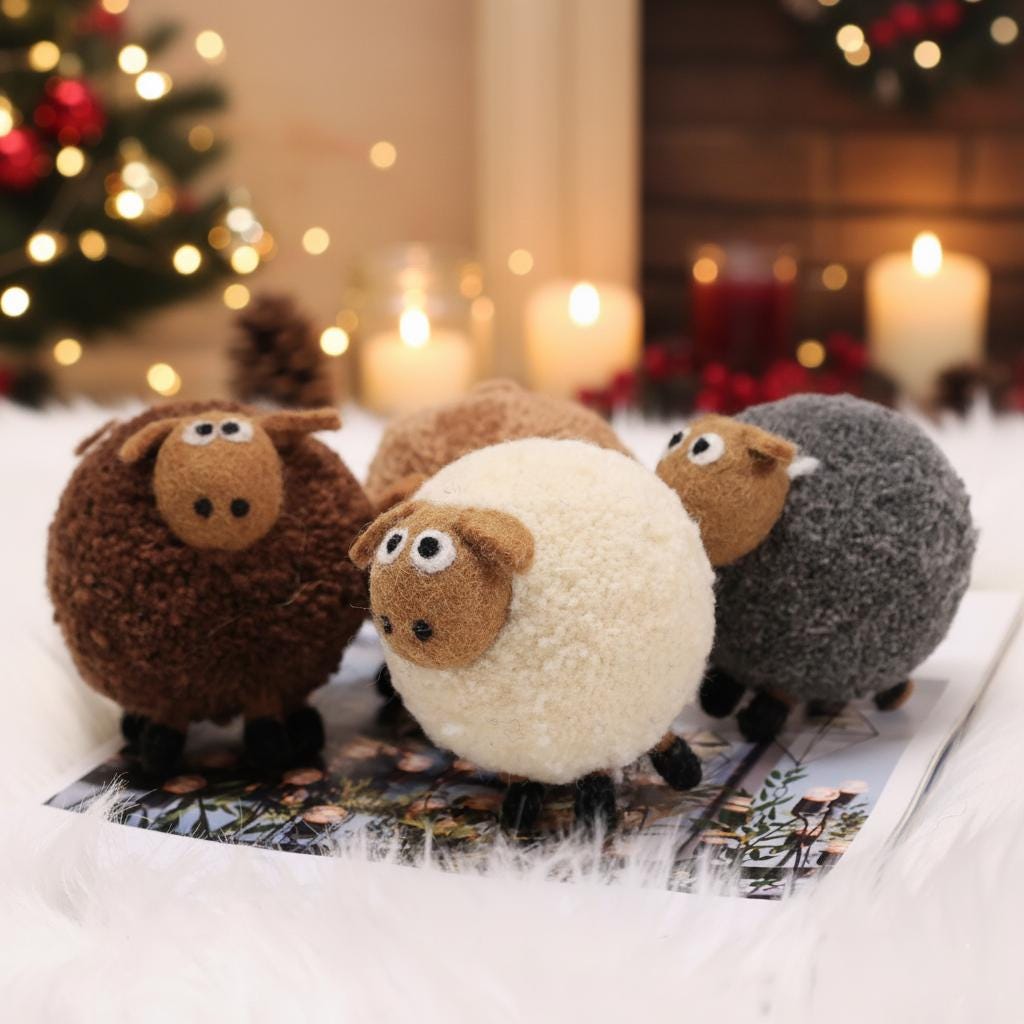 wool-felt-sheep-decor-handmade-needle-felted-figurines-etsy