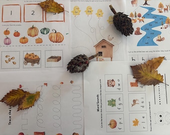 Kindergarten Fall Bundle
