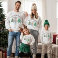 The Family Skiing Crew Christmas Sweatshirt, Matching Family Pullover, Ski Family Outfit, Winter Holiday Shirt Set, Christmas Partner Look product logo