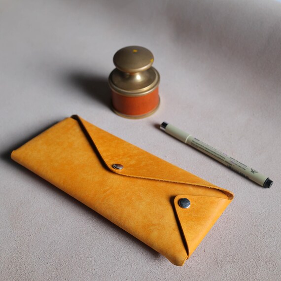 Leather Pen Case Template: A3 Printable Envelope Pouch (Digital Download)
