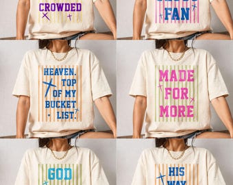 Christian Faith SVG Bundle: Preppy Striped Jesus Png, Big Jesus Svg (Digital Download)