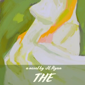May include: Book cover art for "The Billionaire's Secret Baby" by JL Ryan. The image features a painting of a person in a white dress against a green and yellow background. The title is in large, bold letters.