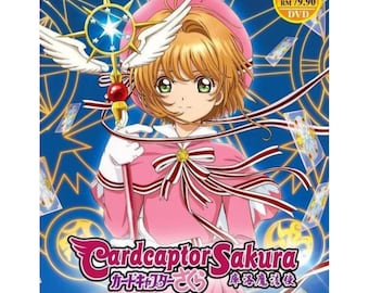 Cardcaptor Sakura Season 1-4 Vol 1-92 End + 2 Movie + 2 Special DVD Anime English Subtitle Free Shipping