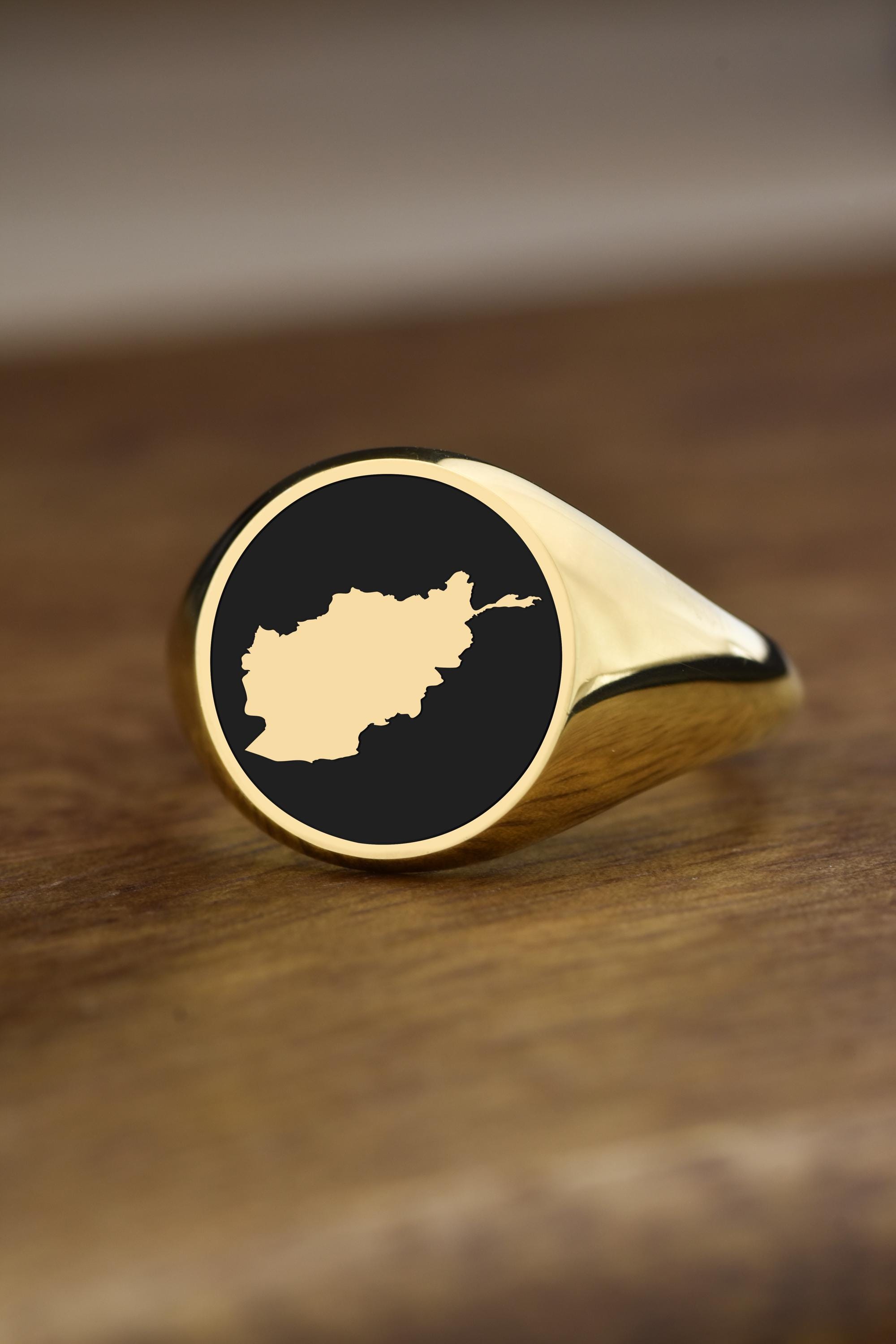 Afghanistan Gold Ring - Etsy