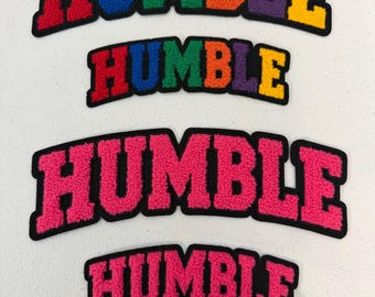 Humble Chenille Statement Patch Collection