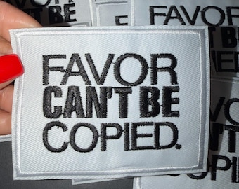 Parche "El favor no se puede copiar"