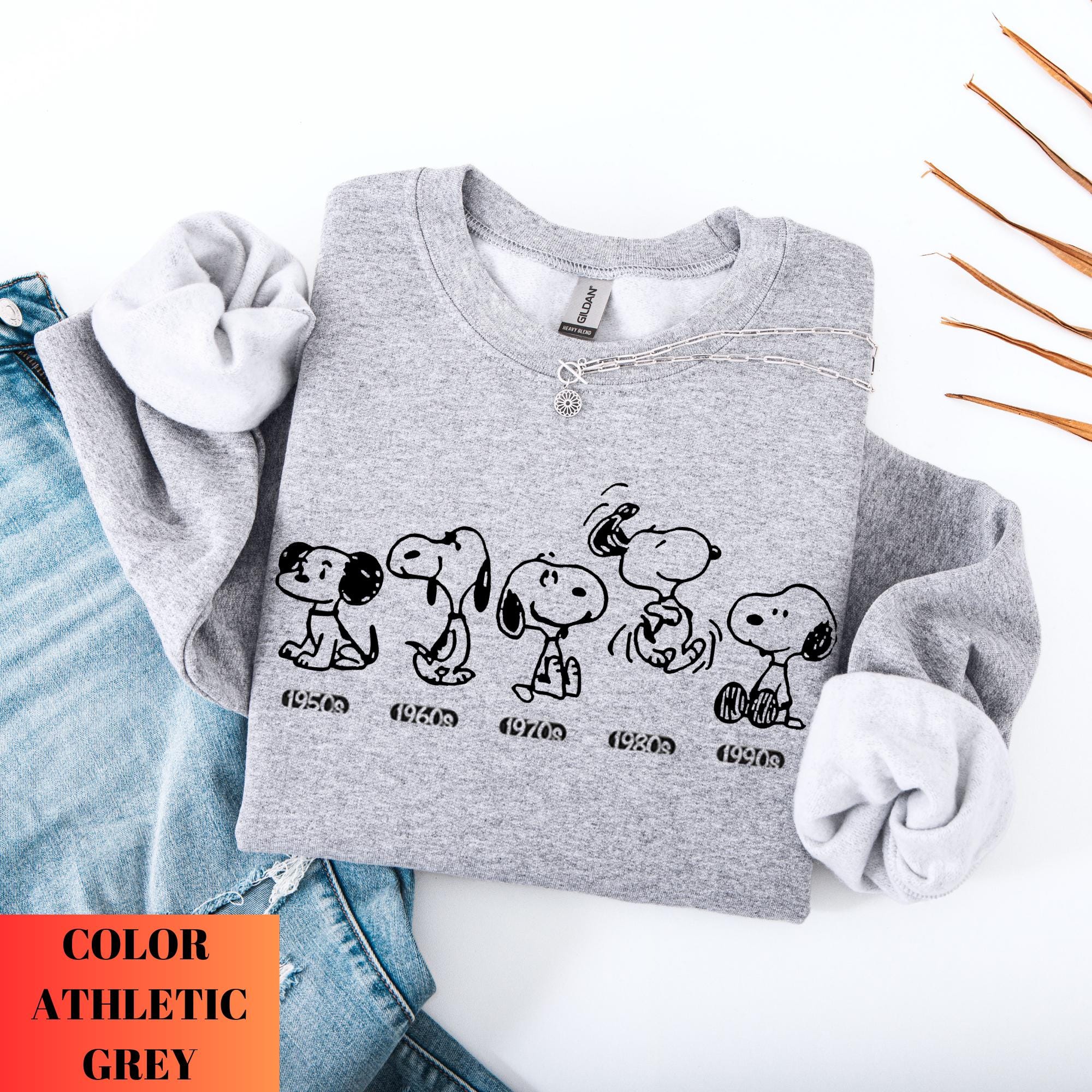 GOOD OL'×SNOOPY 60s style sweat shirt Vintage 60s Peanuts