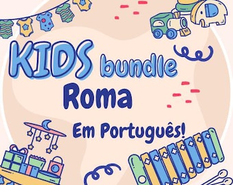 Roma Pack Infantil - Libro de colores y guía de viaje - Português (PDF)