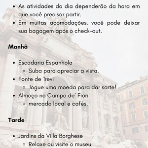 Roma Guia Viagem 3 Dias: Adultos + Crianças + Caça ao Tesouro - Português (PDF) image 6