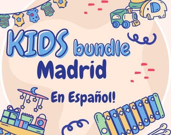 Madrid Pack Infantil - Libro de Colorear e Guía de Viaje - Español (PDF)