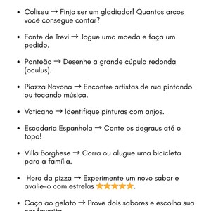Roma Guia Viagem 3 Dias: Adultos + Crianças + Caça ao Tesouro - Português (PDF) image 11