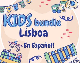 Lisboa Pack Infantil - Libro de Colorear e Guía de Viaje - Español (PDF)