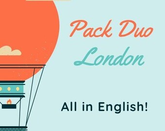 London 3 Day Travel Guide: Adult + Children + Scavenger Hunt - English (PDF)