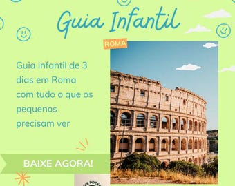 Guia Viagem Roma: Itinerário 3 Dias Para Crianças - Português (PDF)
