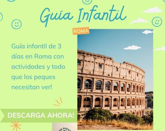 Roma Guía de Viaje: Itinerario 3 días para niños - Español (PDF)