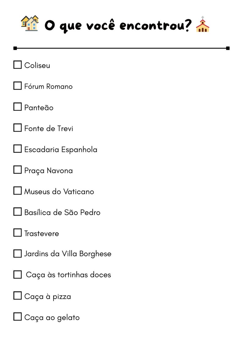 Roma Guia Viagem 3 Dias: Adultos + Crianças + Caça ao Tesouro - Português (PDF) image 13