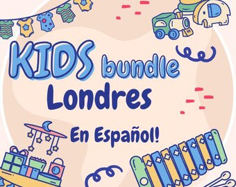 Londres Pack Infantil - Libro de Colorear e Guía de Viaje - Español (PDF)