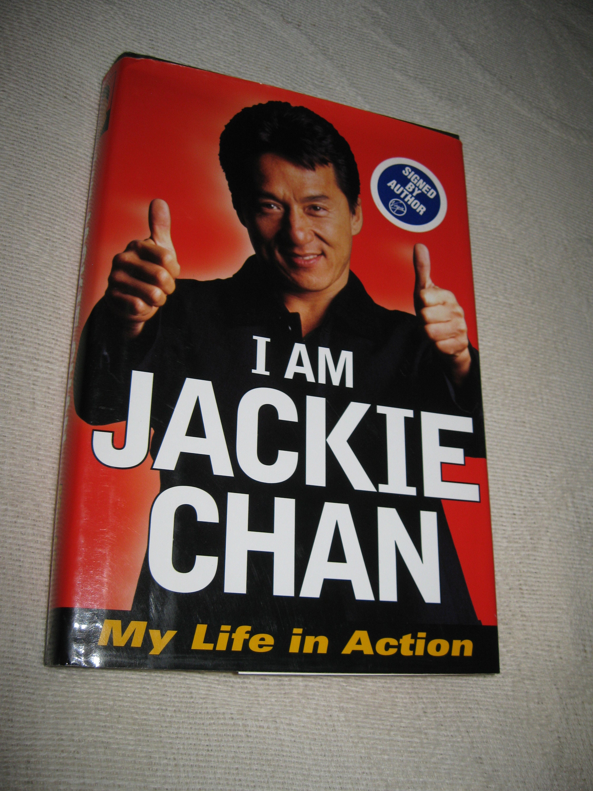 Jackie Chan Signed First Edition I Am Jackie Chan Singapore