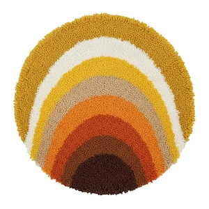 GROOVY - Tapis vintage année 70 rouge - GRO383ROU – Nazar rugs
