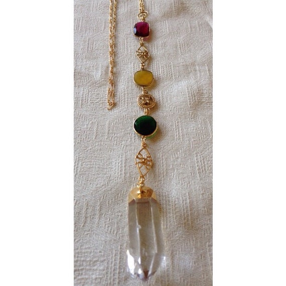 Items similar to Crystal Necklace on Etsy