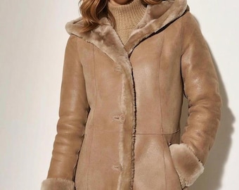 Hide Society レディース ブラック パッチワークスタイル 本物のシープ