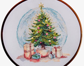 DMC クロスステッチキット - クリスマスツリー - Etsy 日本