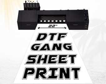 Custom DTF Gang Sheet, DTF Transfers, Direct to Film Transfer, Heat Transfers, Bulk DTF Sheet, Ready to Press, Bulk Dtf Transfers