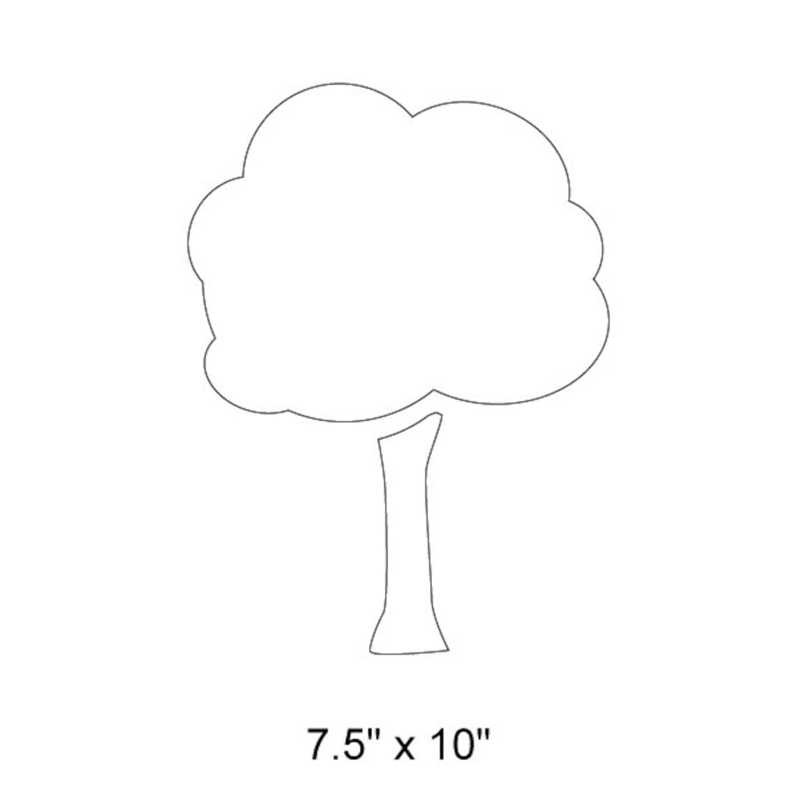 Baum Wand Schablone zum Bemalen von Kinder oder Babyzimmer - Etsy.de