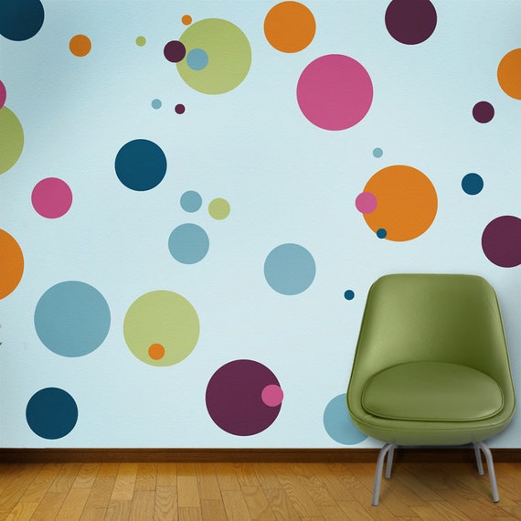 Polka Dot parete murale Stencil Kit per ragazze o Baby Room stl1015 - Etsy  Italia