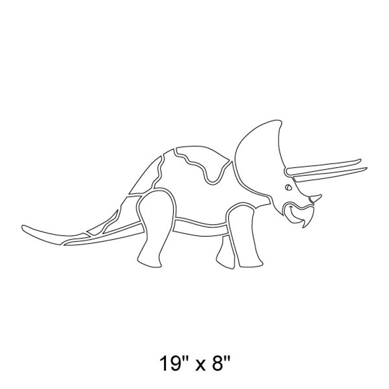 Нарисовать трицератопса поэтапно