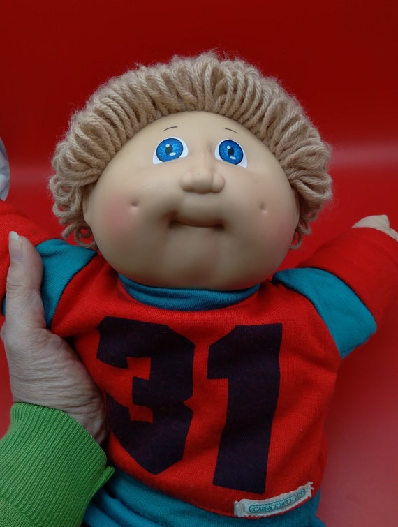 CABBAGE Patch Kid Doll Boy Vintage 1984 Simple Unique Schoolboy